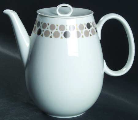 Mosaic (Black & Grey) Coffee Pot & Lid