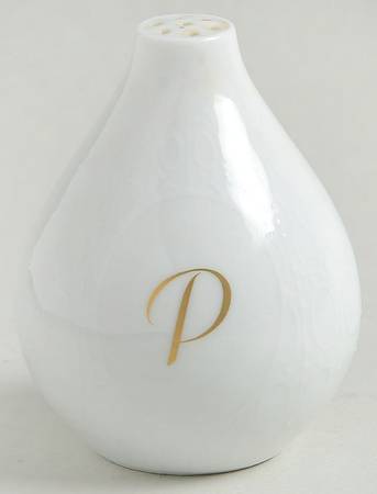 Romance (All White) Pepper Shaker