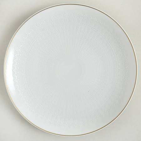 Motif Gold Band Luncheon Plate
