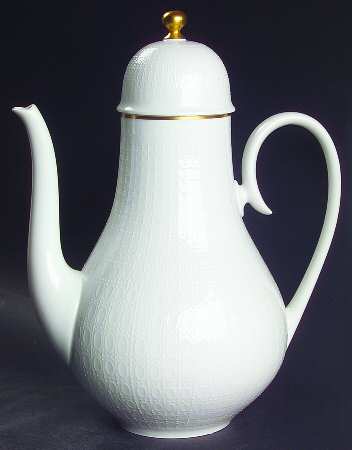 Motif Gold Band Coffee Pot & Lid