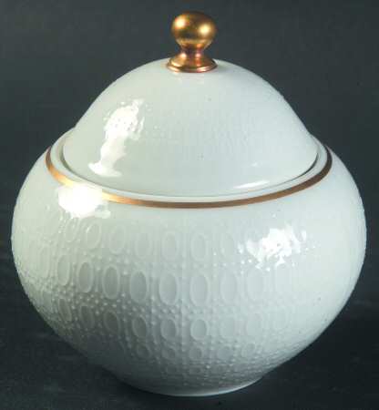 Motif Gold Band Mini Sugar Bowl & Lid