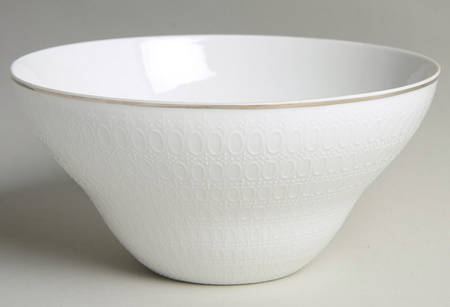 Motif Platinum Band 7" Round Vegetable Bowl
