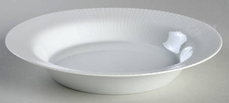 Modulation White Rim Soup Bowl