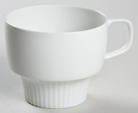 Modulation White Flat Cup