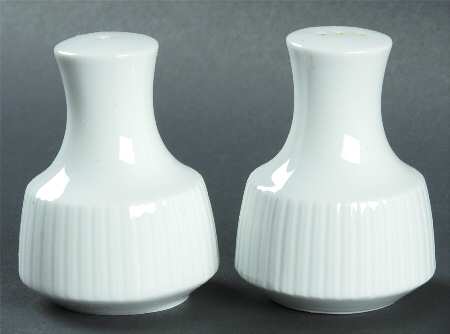 Modulation White Salt & Pepper Set