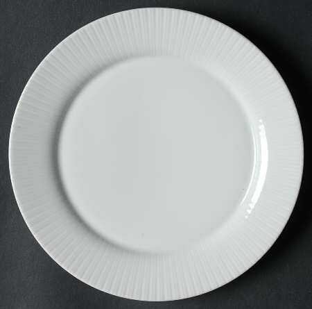 Modulation White Dessert/Pie Plate