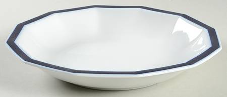 Mykonos Large Rim Soup Bowl