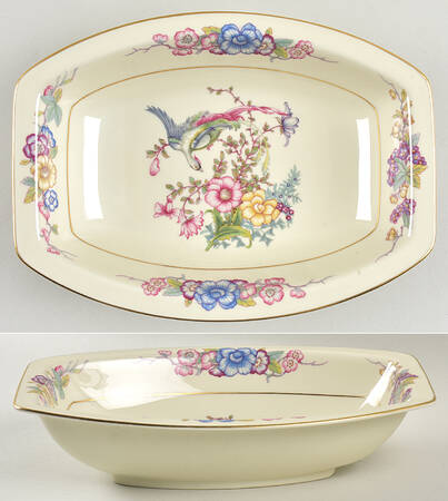 New Phoenix 10" Oval Vegetable Bowl