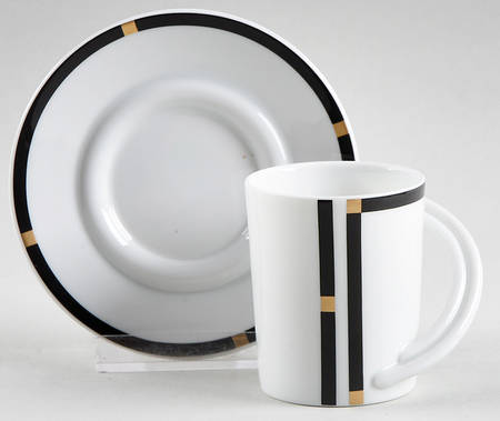 Nera Flat Demitasse Cup & Saucer Set