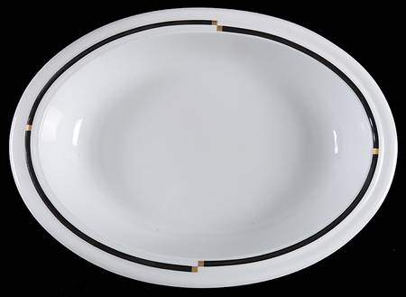 Nera 14" Deep Oval Serving Platter