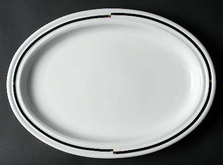 Nera 17" Oval Serving Platter