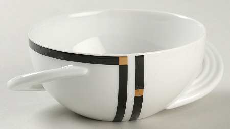 Nera Flat Cream Soup Bowl