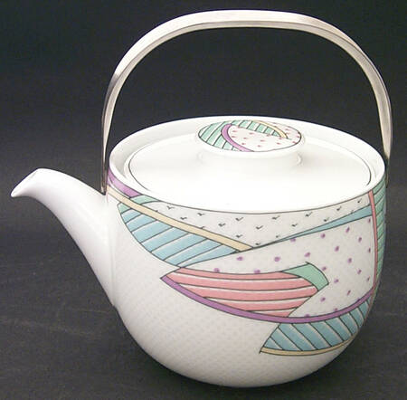 New Wave Teapot & Lid