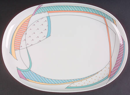 New Wave 15" Oval Serving Platter