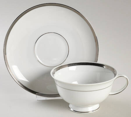 Nobility Footed Cup & Saucer Set
