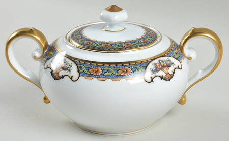 Old Virginia Sugar Bowl & Lid