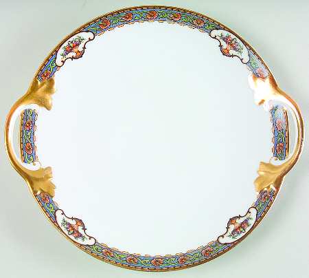 Old Virginia Handled Cake Plate