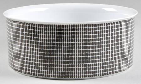 Onyx Grey 8" Round Vegetable Bowl
