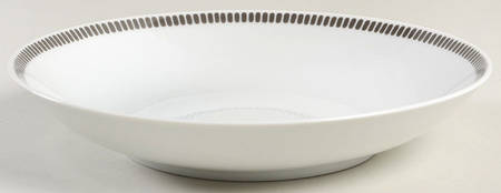 Onyx Grey Coupe Soup Bowl