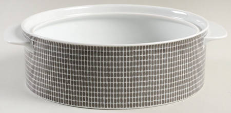 Onyx Grey Round Vegetable No Lid