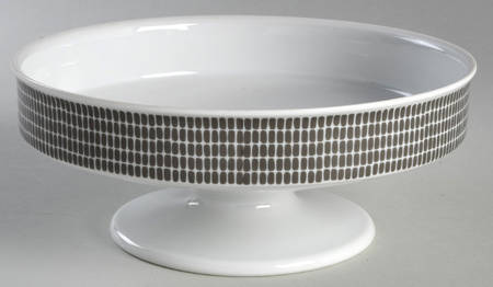 Onyx Grey Round Compote (Height X Width)