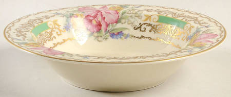 The Orchid (Ivory) Rim Fruit/Dessert (Sauce) Bowl