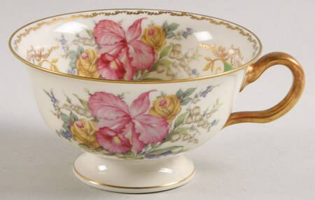The Orchid (Ivory) Footed Cup