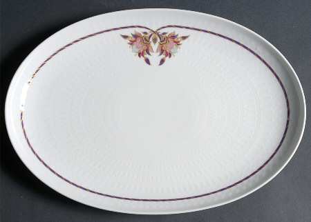 Orchid (Romance) 13" Oval Serving Platter