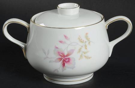 Orchid (Form E) Sugar Bowl & Lid