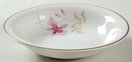 Orchid (Aida, White) Fruit/Dessert (Sauce) Bowl