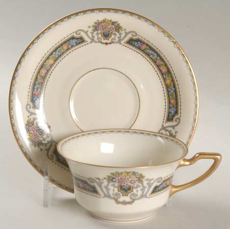 Orelay Flat Cup & Saucer Set by Rosenthal - Continental