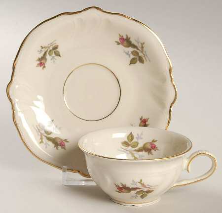 Park Lane Flat Demitasse Cup & Saucer Set