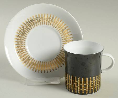 Palais Flat Demitasse Cup & Saucer Set