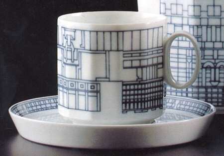 Palladio Flat Cup & Saucer Set