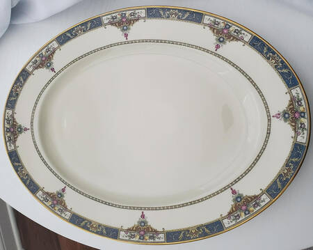 Parsival 18" Oval Serving Platter