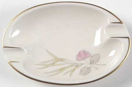 Parisian Spring Ivory (Gold Trim) Small Ashtray