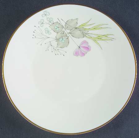Parisian Spring Ivory (Gold Trim) Bread & Butter Plate