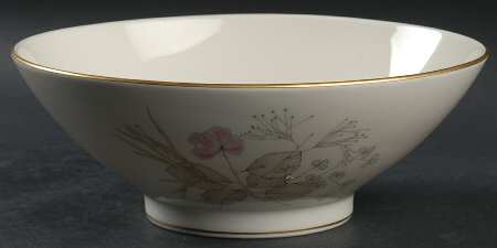 Parisian Spring Ivory (Gold Trim) 9" Round Vegetable Bowl