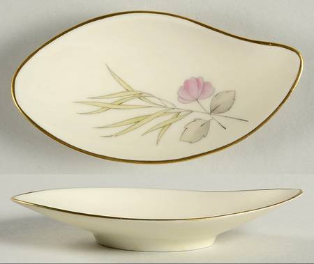 Parisian Spring Ivory (Gold Trim) Nut Dish