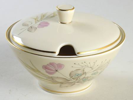 Parisian Spring Ivory (Gold Trim) Jam/Jelly & Lid