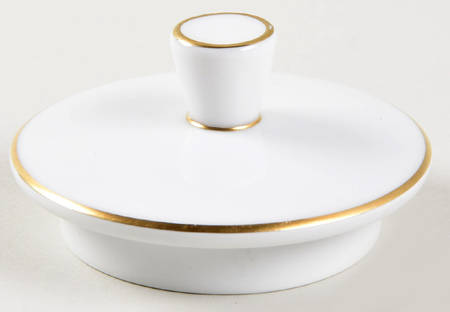 Parisian Spring White (Gold Trim) Lid for Coffee Pot