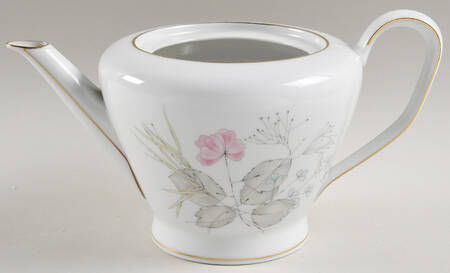 Parisian Spring White (Gold Trim) Teapot No Lid