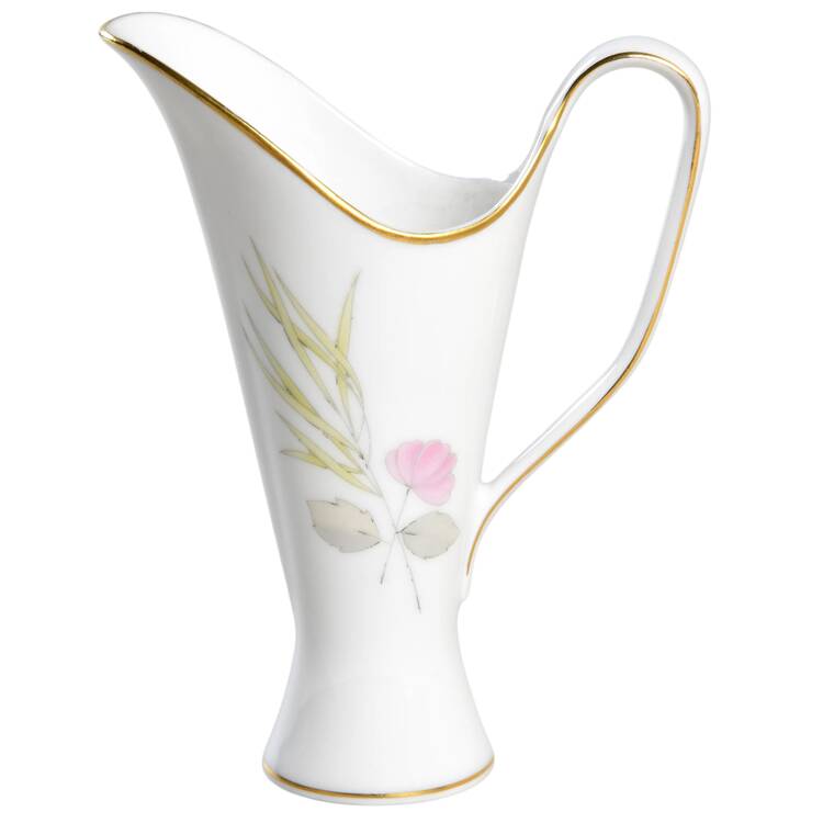 Parisian Spring White (Gold Trim) 4 Oz Pitcher