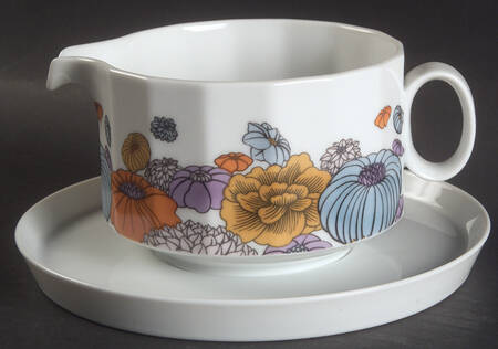 Patras Gravy Boat & Underplate