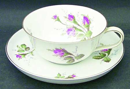 Petal Lane Flat Cup & Saucer Set