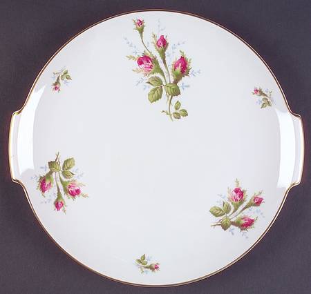 Petal Lane Handled Cake Plate