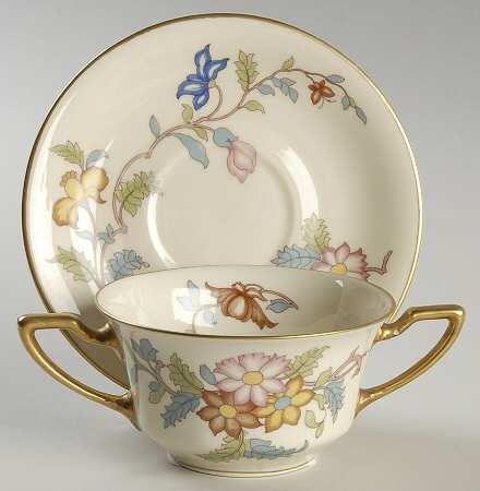 Persiana Flat Bouillon Cup & Saucer