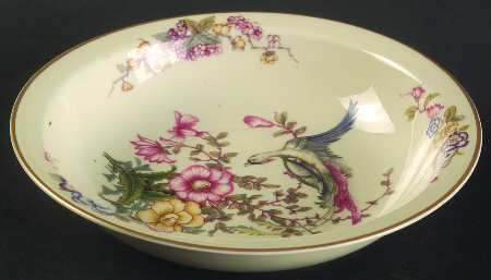 Phoenix (U.S. Zone, Gold Trim & Verge) Rim Cereal Bowl