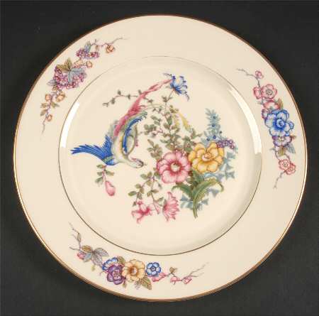 Phoenix (U.S. Zone, Gold Trim & Verge) Salad Plate