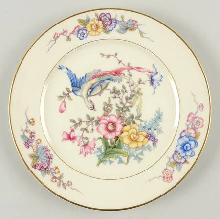 Phoenix (U.S. Zone, Gold Trim & Verge) Salad Plate